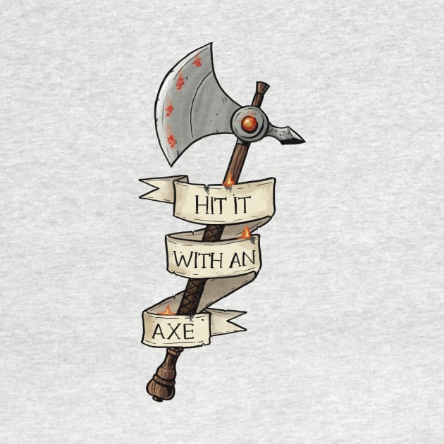 Fighter - Hit it with an Axe by Sheppard56